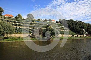 Sailing Ships from DÃâºÃÂÃÂ­n (Czech) through the Hrensko, Smilka, Bad Shandau, Koenigstein, Wehlen, Pirna in Dresden, Germany